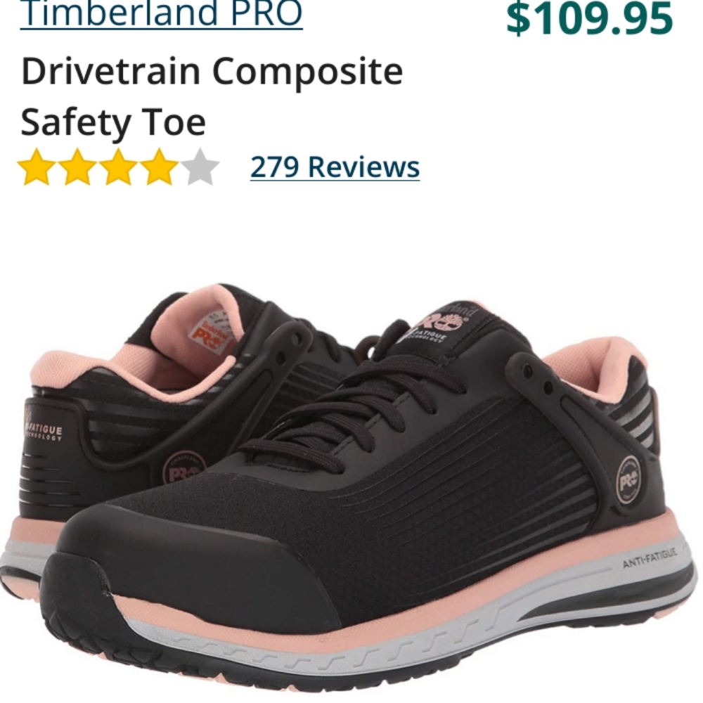 TimberlandPRO Womens Drivetrain Athletic Work Boot